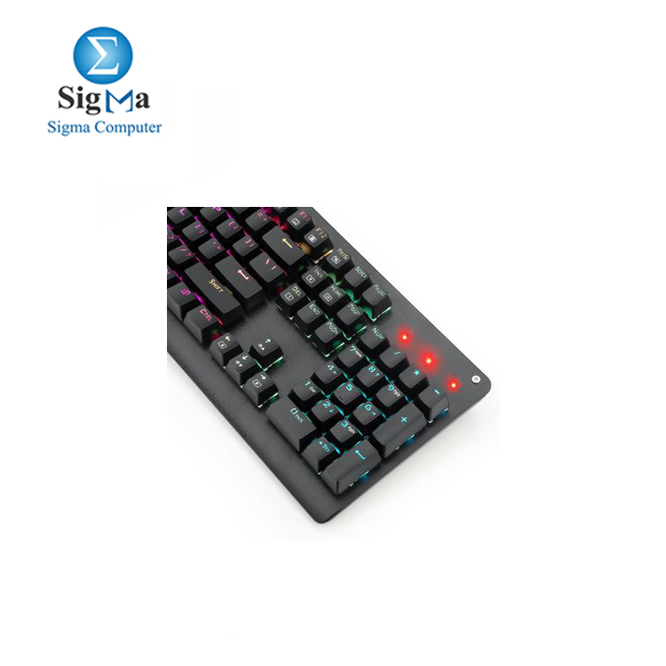  REDRAGON K581 USB Wired RGB LED 104 Keys