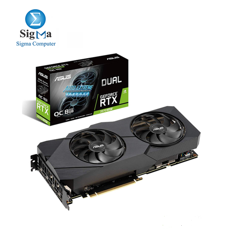 ASUS Dual GeForce   RTX 2070 SUPER    EVO Advanced edition 8GB GDDR6