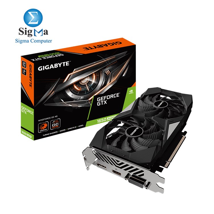 GIGABYTE GeForce® GTX 1650 SUPER™ WINDFORCE OC 4G