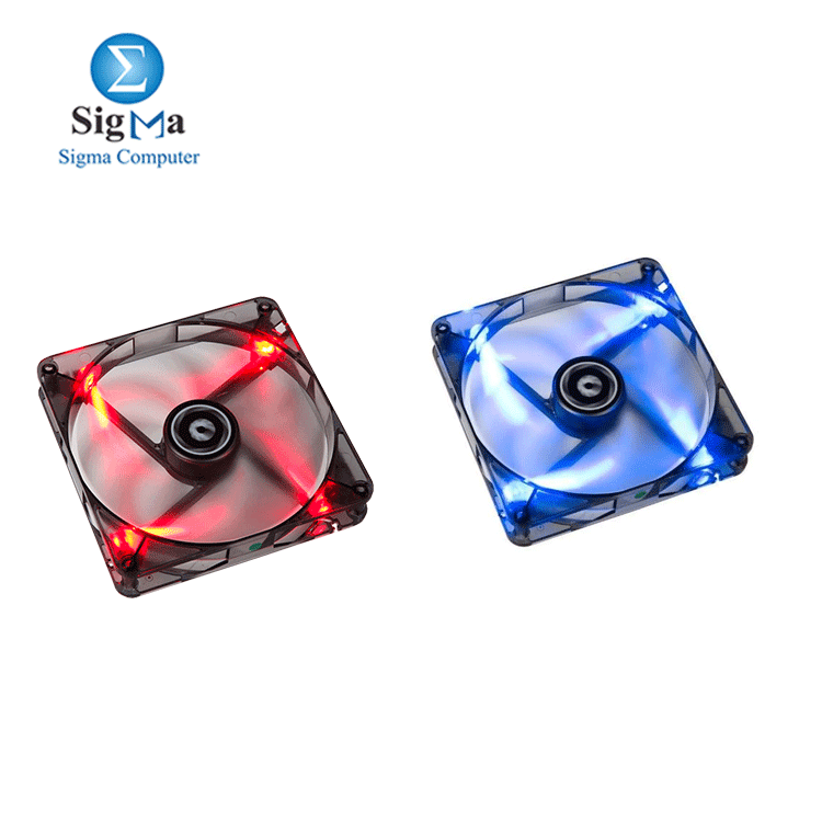 BitFenix Spectre LED 120mm Case Fan Red Blue