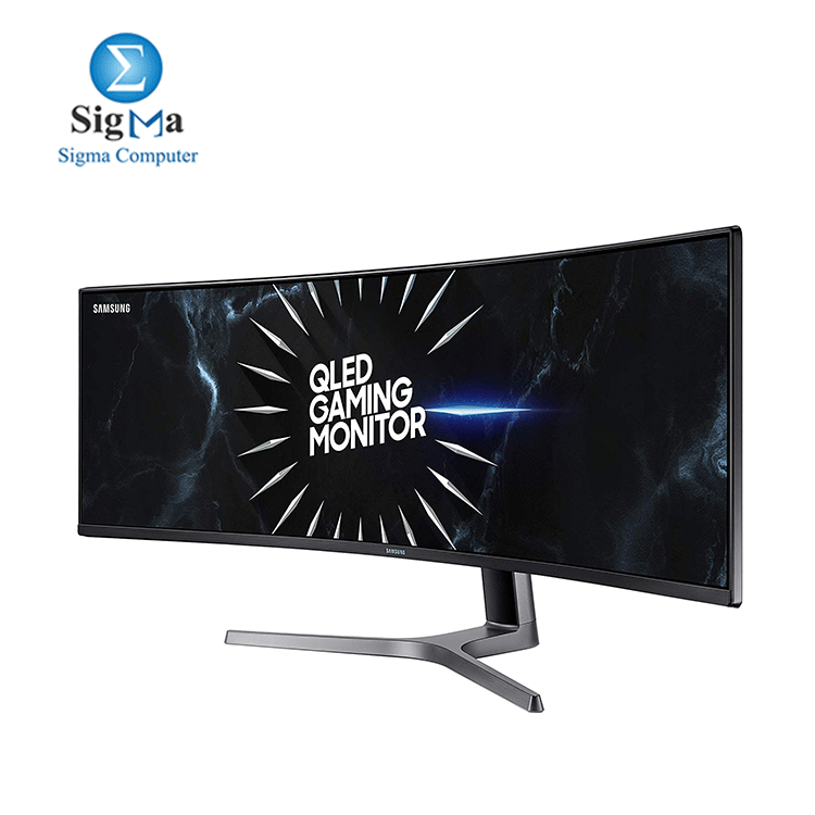 Samsung  49-Inch CRG90 Curved Gaming Monitor – 120Hz Refresh, Ultrawide Screen QLED , Resolution, 4ms