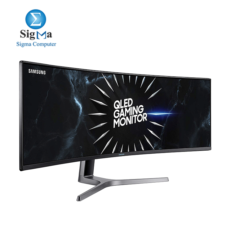 Samsung  49-Inch CRG90 Curved Gaming Monitor     120Hz Refresh  Ultrawide Screen QLED   Resolution  4ms