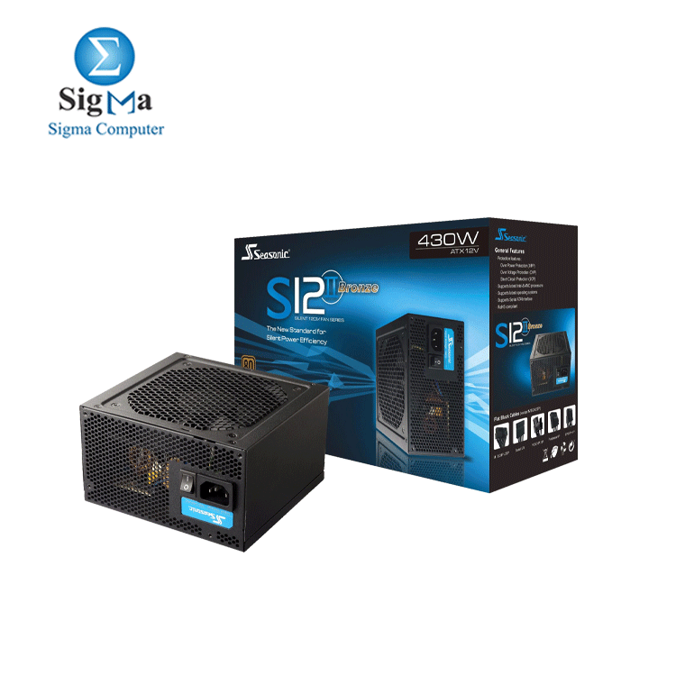 SeaSonic S12II-430w 80 Plus Bronze Power Supply