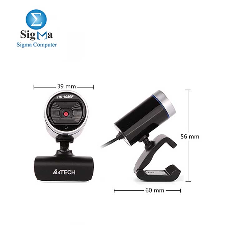 A4Tech Full HD 1080p Webcam with Built-in Microphone (PK-910H)