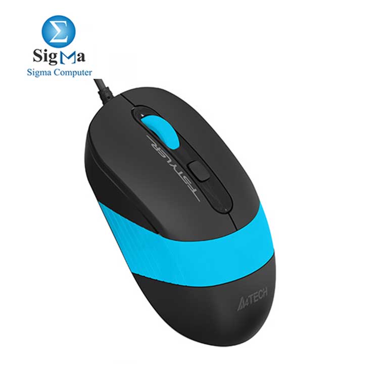 A4tech Fstyler FM10 (BLUE) Optical Wired Mouse