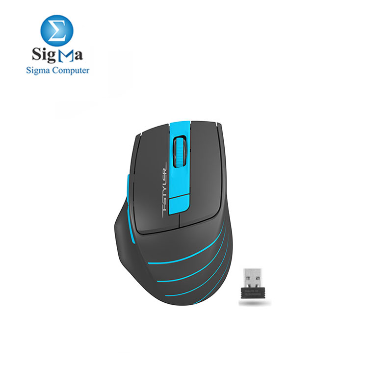 A4TECH 2.4G WIRELESS MOUSE (FG30S) BLUE