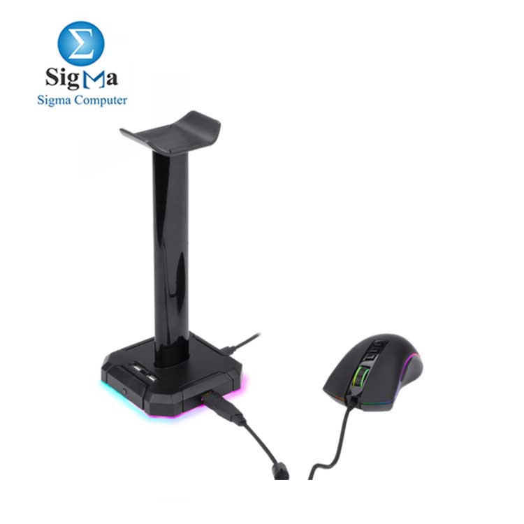 Redragon HA300 Scepter Pro Headset Stand RGB Backlit Gaming