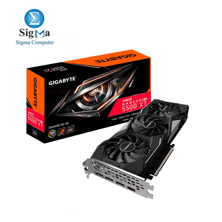 Gigabyte Radeon    RX 5500 XT GAMING OC 4G