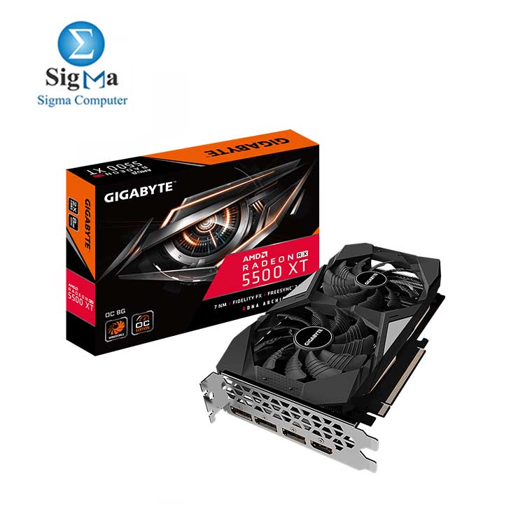 GIGABYTE Radeon™ RX 5500 XT  OC 8G