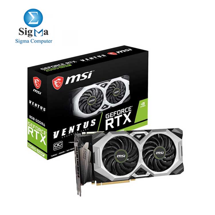 MSI GeForce RTX 2080 SUPER    VENTUS XS OC 8GB GDDR6