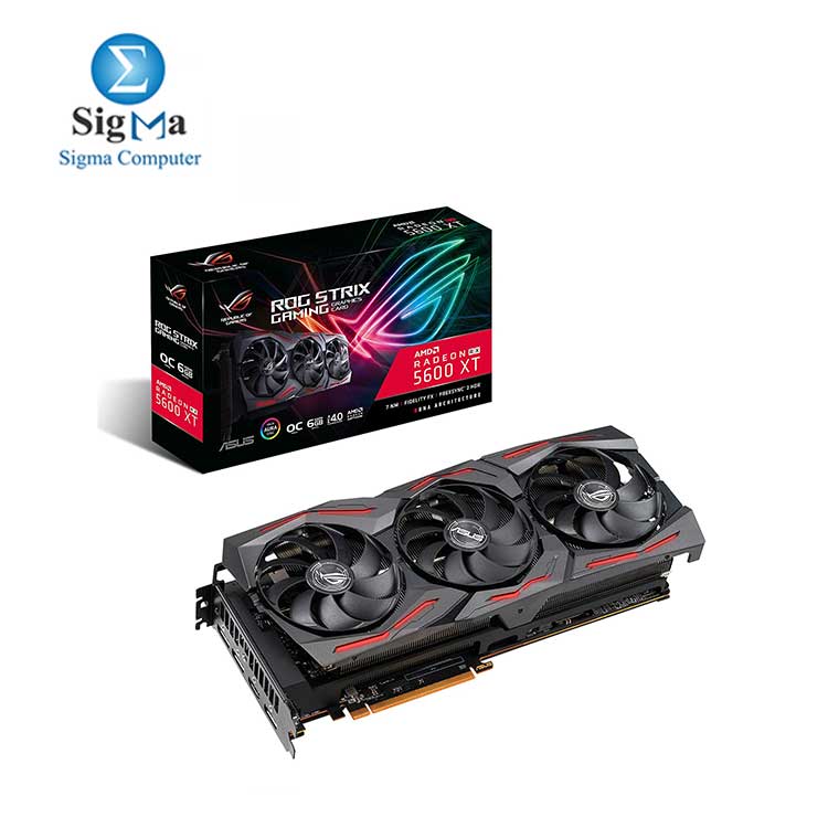 ASUS ROG Strix AMD Radeon RX 5600 XT OC Edition PCIe 4.0  6GB  GDDR6