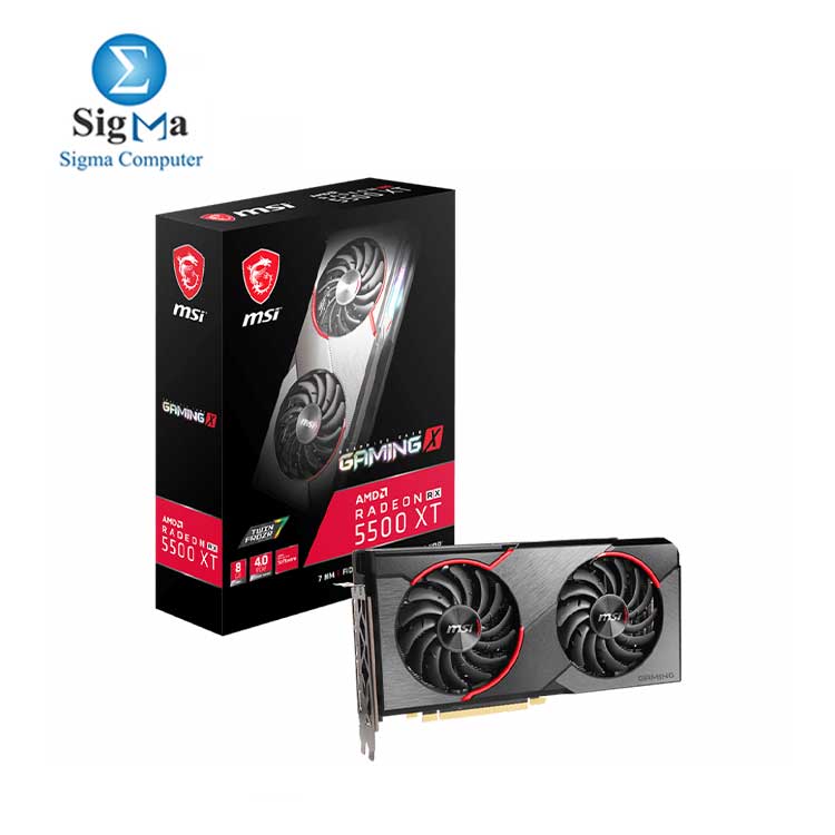 MSI Radeon RX 5500 XT GAMING X 8GB GDDR6