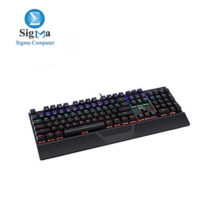 T-Dagger T-TGK305 104 Keys Backlit Blue Switch Gaming Mechanical Keyboard