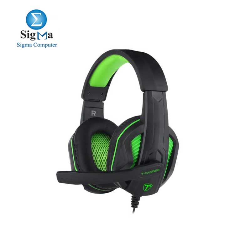 T-Dagger Cook T-RGH100 Gaming Headset - Dual Microphone 