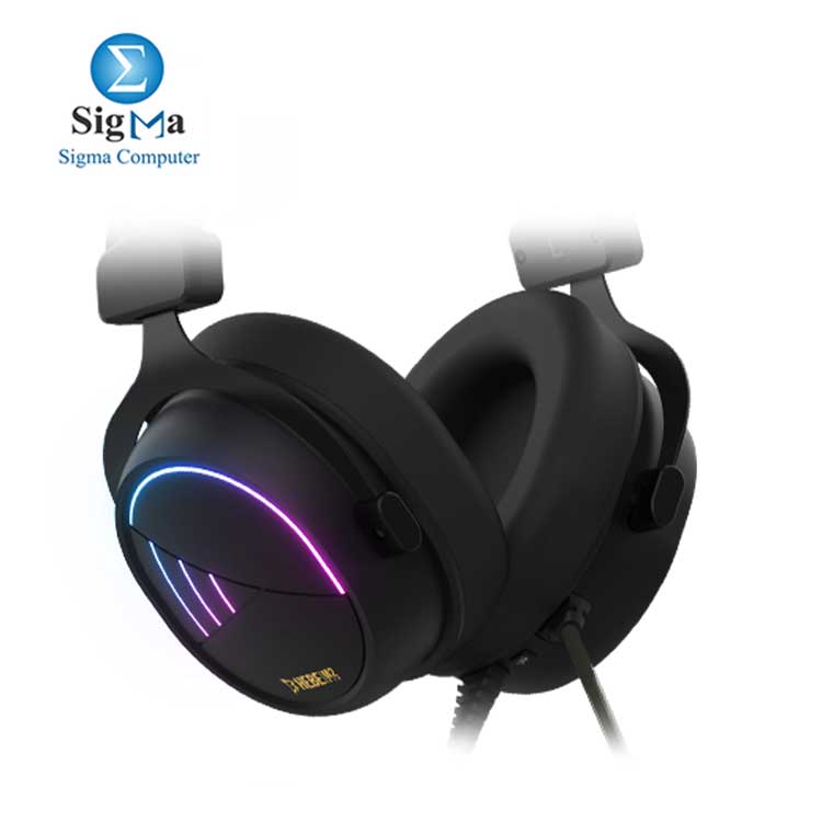 GAMDIAS HEADPHONE HEBE M2 RGB 53mm 7.1 Surround Sound + Vibration