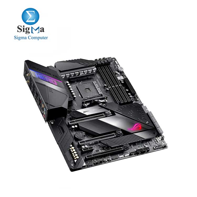  Asus ROG X570 Crosshair VIII Hero  Wi-Fi  ATX Motherboard