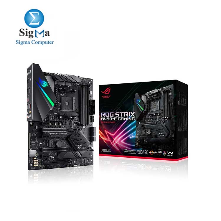 ASUS ROG Strix B450-E AMD B450 AM4 ATX DDR4-SDRAM Gaming Motherboard