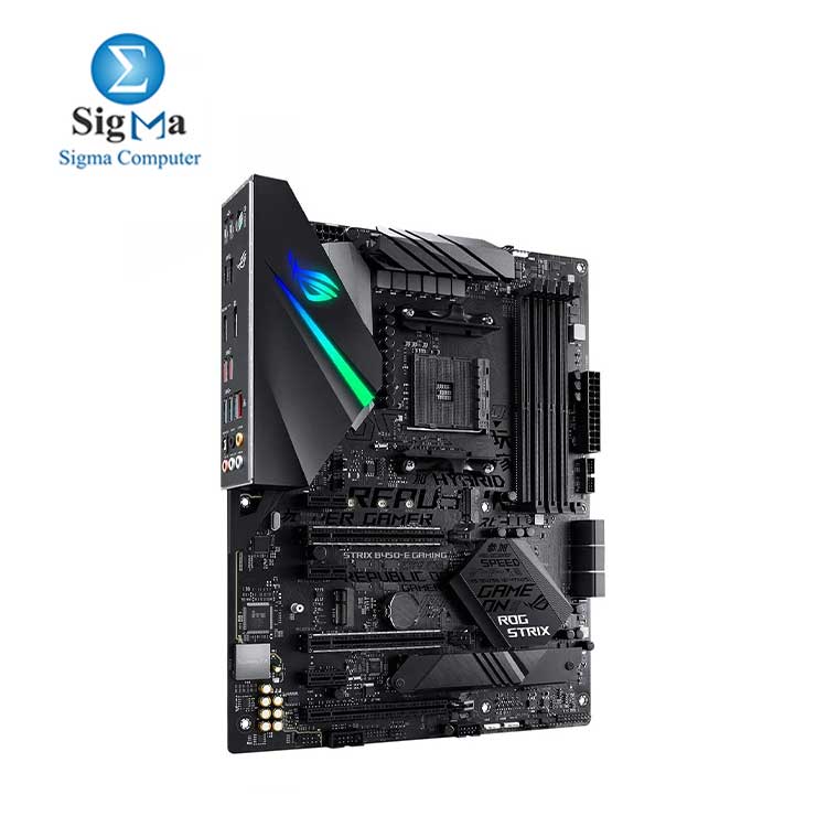 ASUS ROG Strix B450-E AMD B450 AM4 ATX DDR4-SDRAM Gaming Motherboard