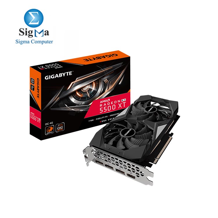 GIGABYTE Radeon    RX 5500 XT OC 4G