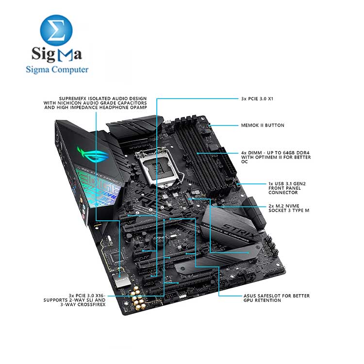 ASUS ROG Strix Z390-F Gaming Motherboard