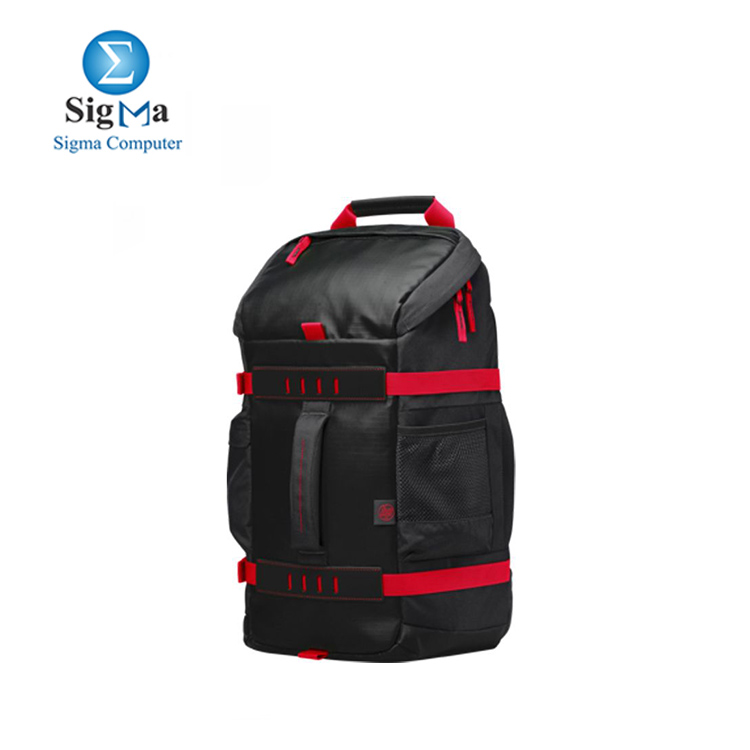 HP - Odyssey Backpack - 15.6 X0R83AA Red-Black