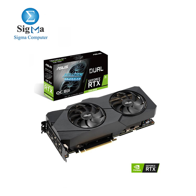 ASUS Dual GeForce   RTX 2080 SUPER    EVO V2 OC edition 8GB GDDR6