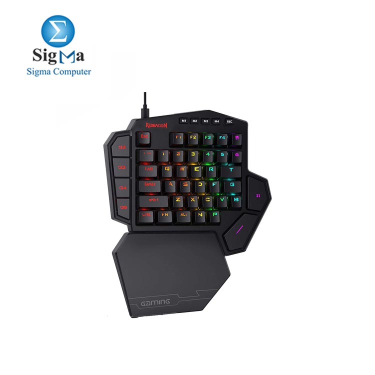 Redragon K585 DITI One-Handed RGB Mechanical Gaming Keyboard