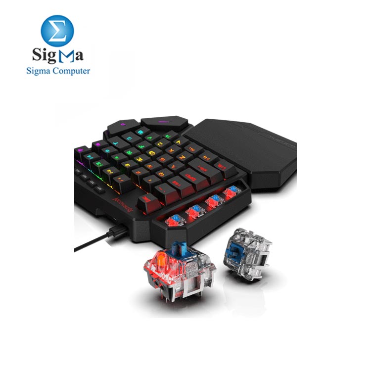 Redragon K585 DITI One-Handed RGB Mechanical Gaming Keyboard