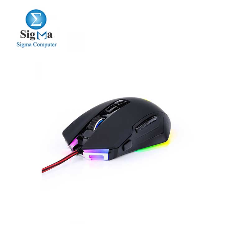 Redragon M715 DAGGER High-Precision Programmable Gaming Mouse with 7 RGB backlight modes