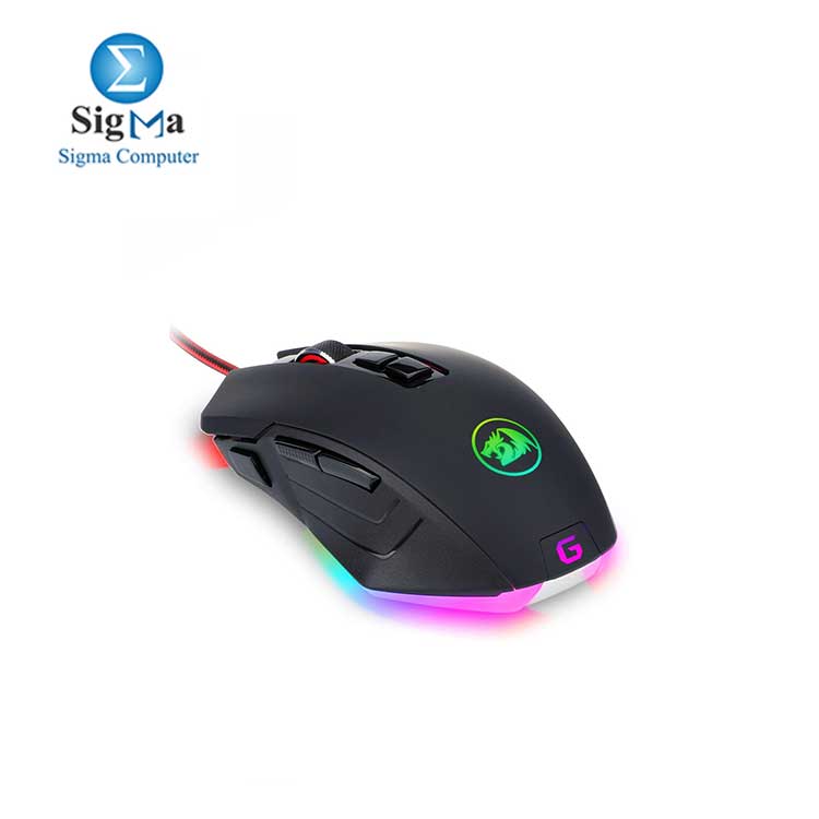 Redragon M715 DAGGER High-Precision Programmable Gaming Mouse with 7 RGB backlight modes