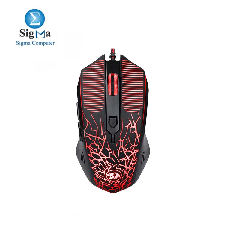 Redragon M608 Wired Gaming Mouse Ergonomic LED Back Light PC Laptop