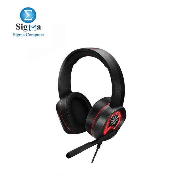 ADATA XPG EMIX H20 RGB Gaming Headset, black Virtual 7.1 surround