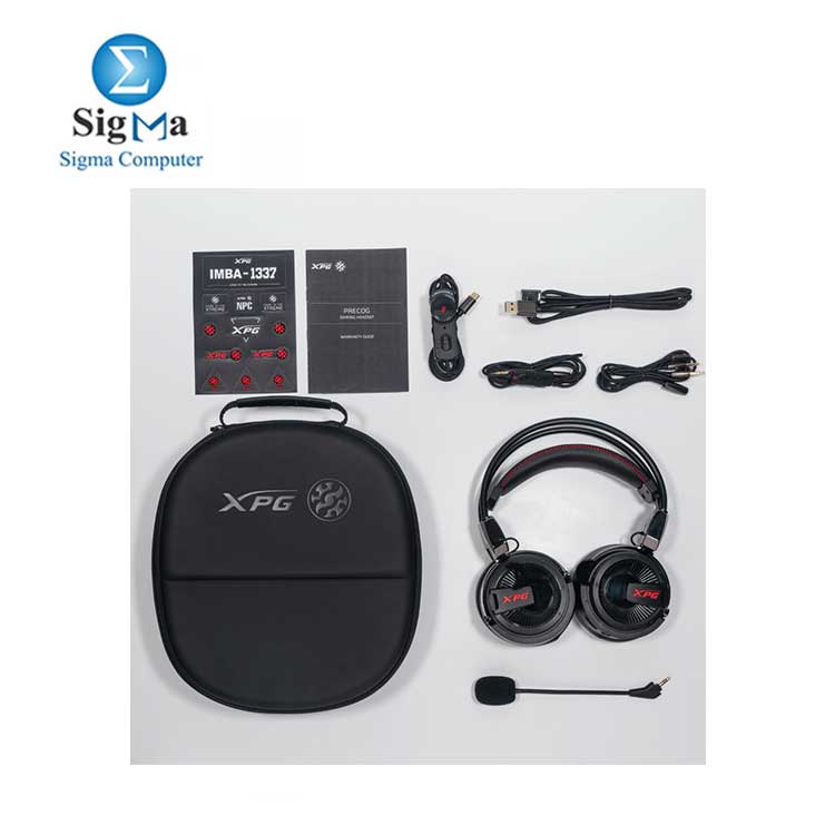 XPG PRECOG Built-in FPS   Virtual 7.1 Surround Sound   Music Modes