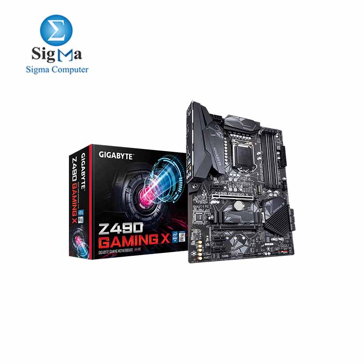 GIGABYTE Z490 Gaming X  Intel LGA1200 Z490 Micro ATX M.2 Intel GbE LAN SATA 6Gb s Gaming