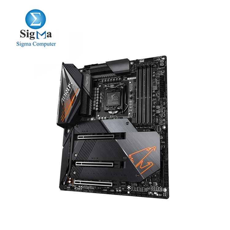 GIGABYTE Z490 AORUS Master  Intel LGA1200 Z490 ATX 2.5G LAN 3xM.2 Thermal Intel Wi-Fi 6 Gaming Motherboard 