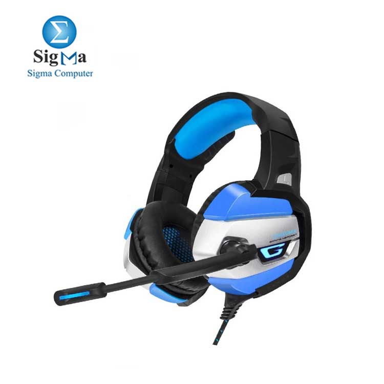 ONIKUMA K5  Gaming Headset for PS4, Xbox One, Nintendo Switch (Audio) (K5-Blue)