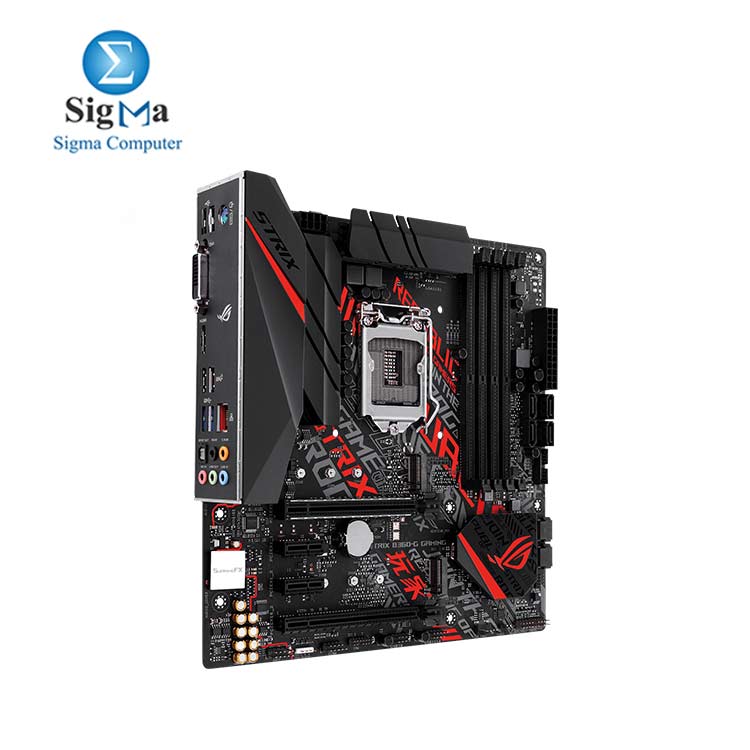 ASUS ROG STRIX B360-G GAMING Intel B360 mATX gaming motherboard