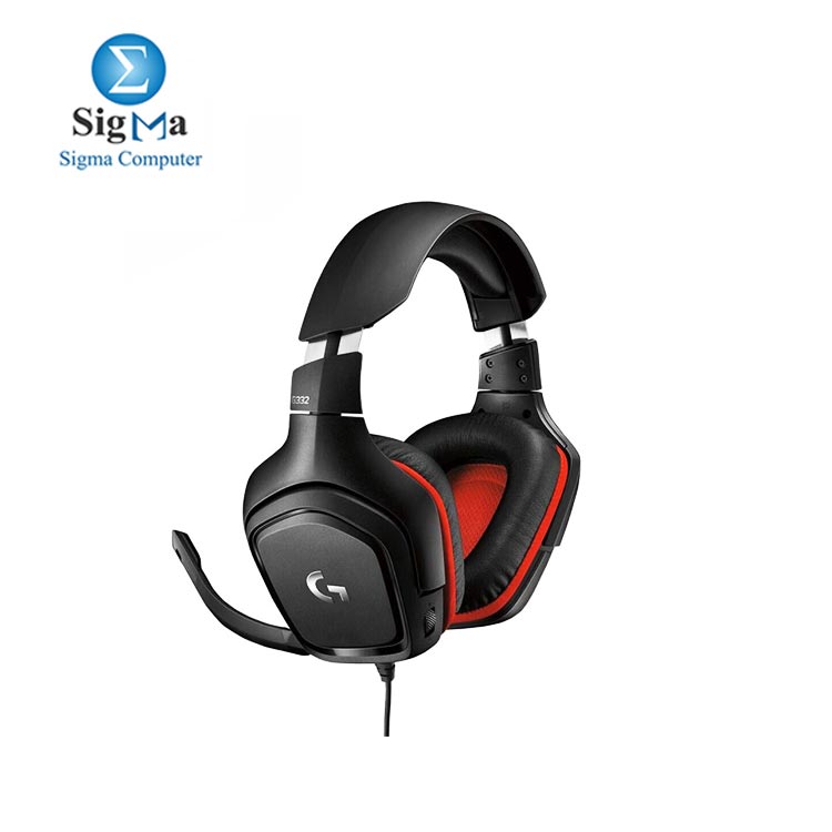 Logitech® G332 Wired Gaming Headset - LEATHERETTE- EMEA 981-000757