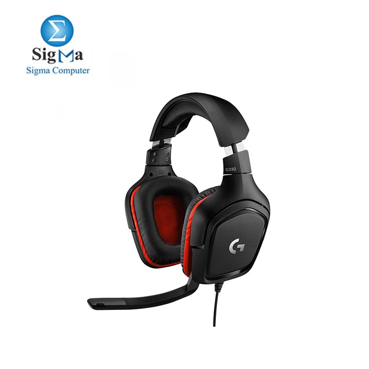 Logitech   G332 Wired Gaming Headset - LEATHERETTE- EMEA