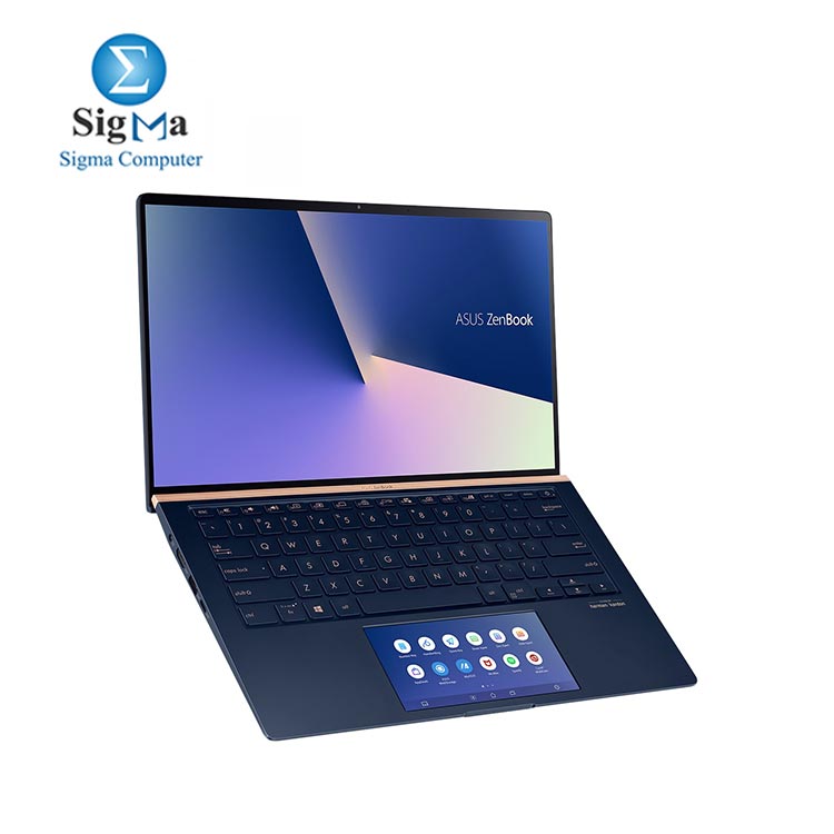 ASUSUX434FLC-A6269T Zenbook 14 FHD Core™ i7 10510U - 16 GB - 1TB PCIE SSD - GeForce® MX250  2GB - Windows - Royal Blue