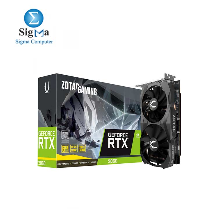 ZOTAC GAMING GeForce RTX 2060H  6GB of GDDR6