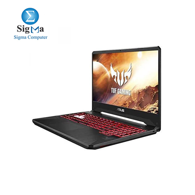 Asus TUF Gaming FX505DU-AL130T Gaming Laptop 15.6 FHD 120HZ - AMD R7-3750H 2.3 GHz  16 GB RAM  1TB  512GB SSD  Nvidia GeForce GTX 1660Ti -WIN 10
