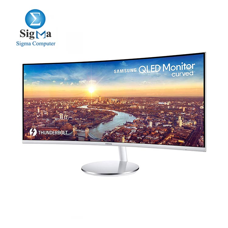 Samsung LC34J791WTUXEN 34 Curved Ultra Wide LED Monitor - UWQHD 4(GTG) - 3440 x 1440, 100Hz, Freesync