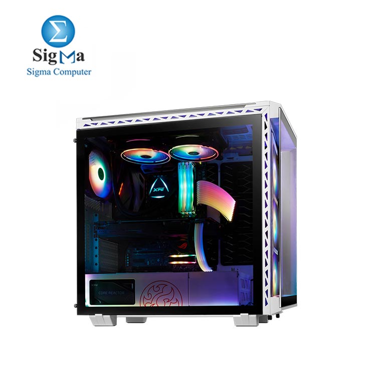 XPG BATTLECRUISER ARGB- WHITE Super Mid-Tower Gaming Chassis