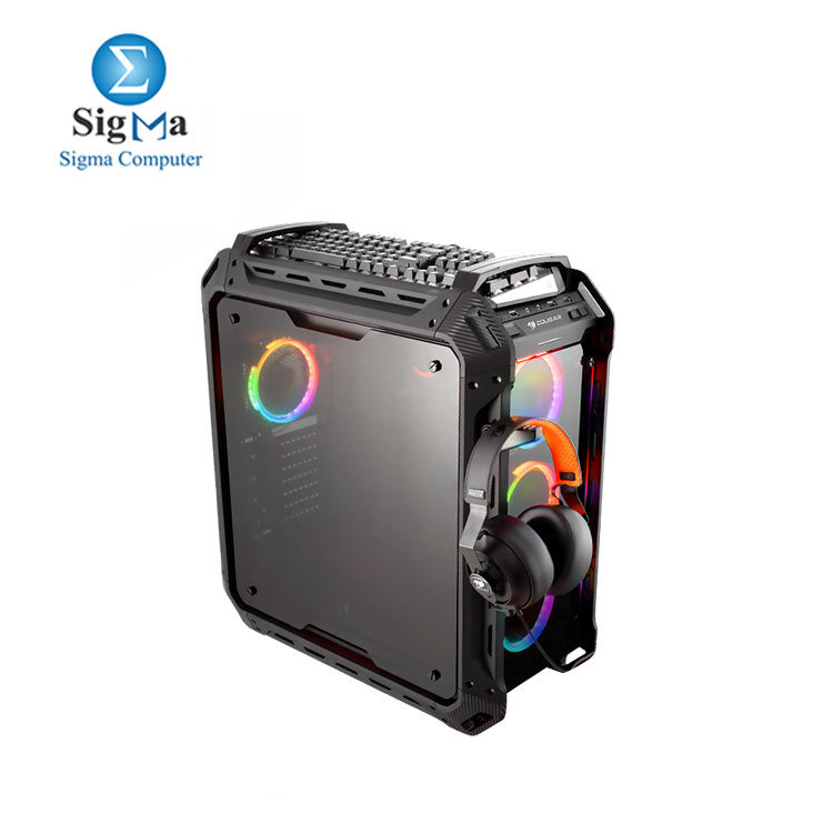 Cougar Panzer EVO RGB Black ATX Full Tower RGB LED Gaming Case