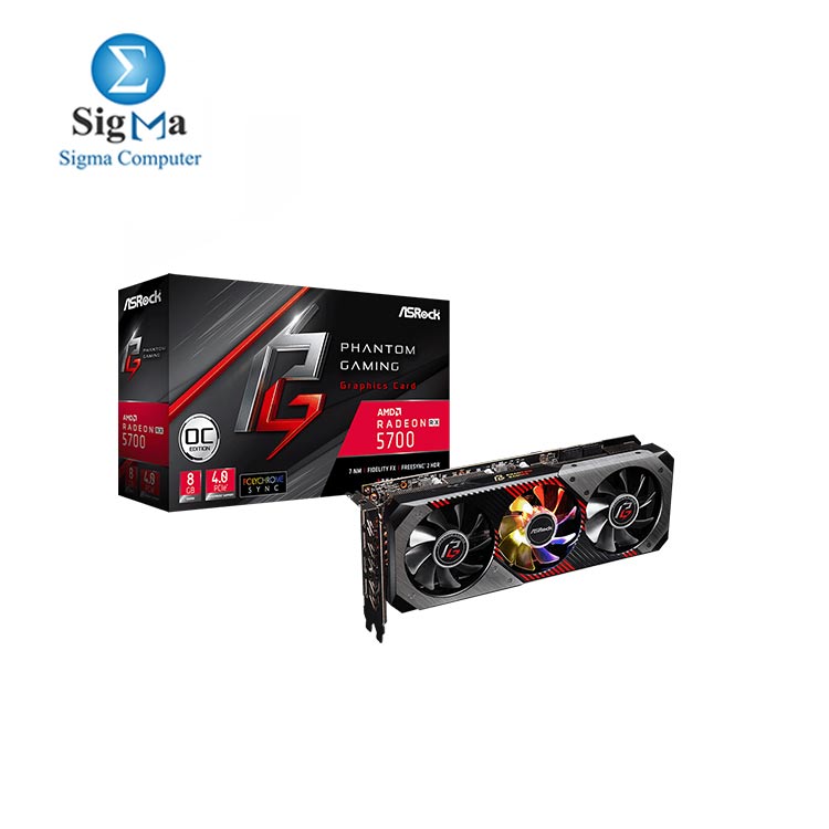 AsRock Radeon RX 5700 Phantom Gaming D 8G OC