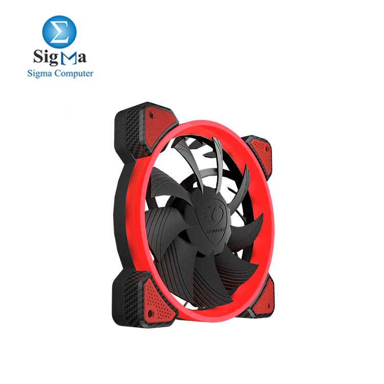 COUGAR VORTEX LED RED FR 120 COOLING FAN