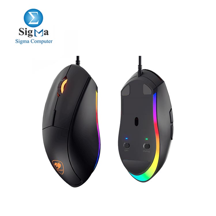 Cougar MINOS XT Gaming Mouse with RGB Lighting and ADNS-3050 Optical Gaming Sensor