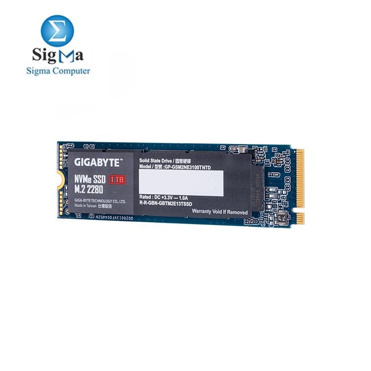 GIGABYTE NVMe M.2 SSD 1TB