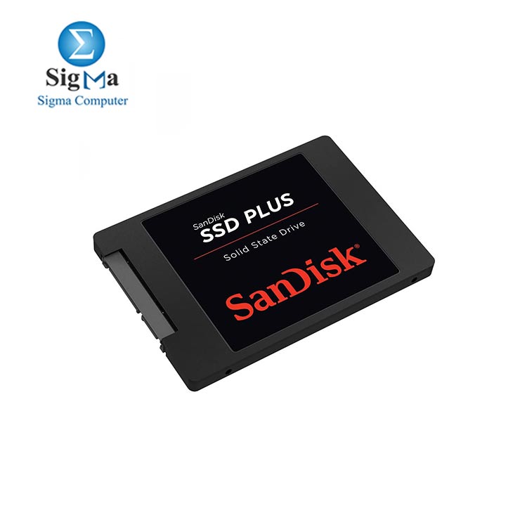 SanDisk 240GB SSD PLUS  Internal SSD - SATA III 6 Gb-s  2.5-7mm  Up to 530 MB s